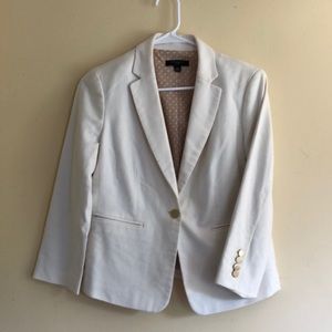 White Blazer by Ann Taylor